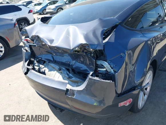 2023 Tesla Model 3 with VIN 5YJ3E1EA7PF673322, listed as a IAAI auction lot 42226767 with 18,367 mi miles and . Bid and sale history available at DreamBid. Image 6.