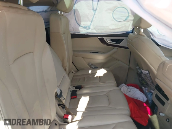 2018 Audi Q7 with VIN WA1AHBF71JD045630, listed as a IAAI auction lot 41526656 with 92,991 mi miles and . Bid and sale history available at DreamBid. Image 8.