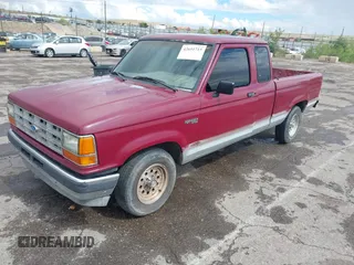 1992 Ford Ranger with VIN 1FTCR14X6NPA10689, listed as a IAAI auction lot 42651715 with 53,477 mi miles and . Bid and sale history available at DreamBid. Image 2.