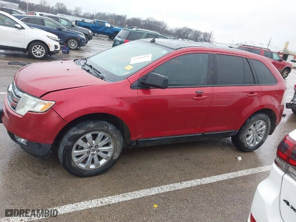 2008 Ford Edge SEL with VIN 2FMDK38C48BA49395, listed as a IAAI auction lot 41416455 with NaN miles. Bid and sale history available at carsss.com. Image 14.