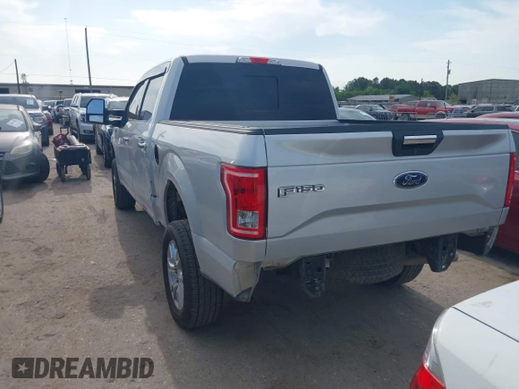 2017 Ford F-150 XL with VIN 1FTEW1CF2HKE45012, listed as a IAAI auction lot 42038478 with 76,284 mi miles and . Bid and sale history available at DreamBid. Image 3.