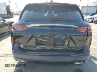 2020 Infiniti QX50 Luxe with VIN 3PCAJ5M38LF120752, listed as a Copart auction lot 64446825 with 40,001 mi miles and Salvage title. Bid and sale history available at DreamBid. Image 6.