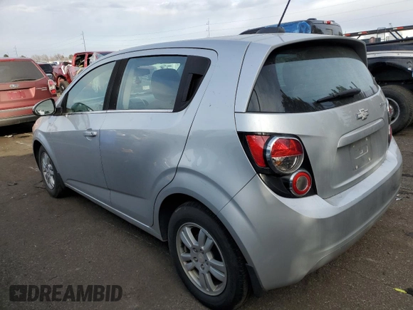 2016 Chevrolet Sonic LT with VIN 1G1JC6SG5G4103970, listed as a Copart auction lot 87513065 with 121,181 mi miles and Salvage Title. Bid and sale history available at carsss.com. Image 2.