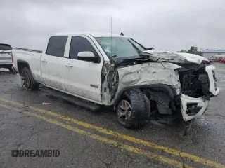 2014 GMC Sierra 1500 SLT with VIN 3GTU2VEC0EG240146, listed as a Copart auction lot 60805415 with Not provided miles and Salvage title. Bid and sale history available at DreamBid. Image 4.