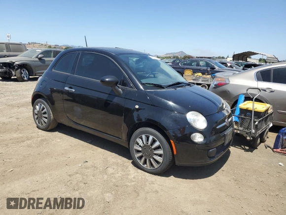 2015 FIAT 500 Pop с VIN 3C3CFFAR8FT657611, выставлен на аукционе Copart как лот 59557235 с пробегом 146 754 миль миль и Списание • Salvage title. История ставок и продаж доступна на DreamBid. Изображение 4.