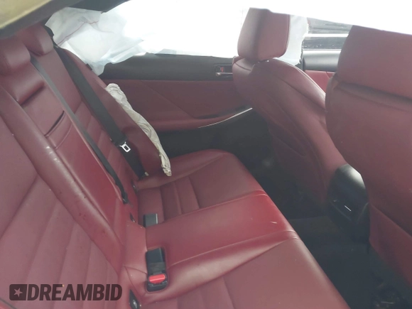 2016 Lexus IS 350 with VIN JTHBE1D22G5025926, listed as a IAAI auction lot 41215832 with 134,372 mi miles and . Bid and sale history available at carsss.com. Image 8.