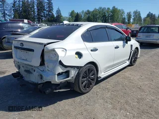 2015 Subaru WRX Premium with VIN JF1VA1D66F9813179, listed as a IAAI auction lot 42153431 with 127,872 mi miles. Bid and sale history available at carsss.com. Image 4.