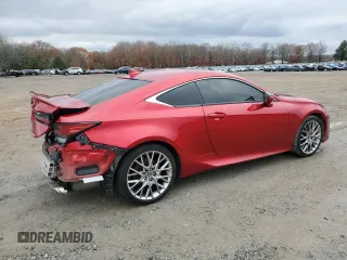 2022 Lexus RC 350 z VIN JTHDZ5BC0N5026263, wystawiony jako Copart lot #85343754 z przebiegiem 26 287 mil mil oraz Szkoda całkowita • Salvage title. Historia ofert i sprzedaży dostępna na DreamBid. Obrazek 3.