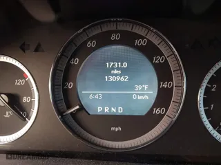 2009 Mercedes-Benz C-Class 3.0L Sport with VIN WDDGF54X29F238532, listed as a IAAI auction lot 41757501 with 130,962 mi miles. Bid and sale history available at carsss.com. Image 7.