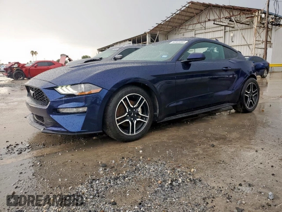 2020 Ford Mustang EcoBoost with VIN 1FA6P8THXL5175925, listed as a Copart auction lot 60985885 with 70,878 mi miles and Salvage title. Bid and sale history available at DreamBid. Image 1.