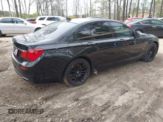 2013 BMW 7 Series 750i xDrive with VIN WBAYB6C59DD223947, listed as a IAAI auction lot 41585255 with Not provided miles and . Bid and sale history available at DreamBid. Image 4.