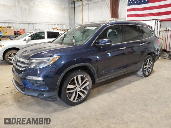 2016 Honda Pilot Touring with VIN 5FNYF6H98GB024940, listed as a Copart auction lot 50231135 with 102,850 mi miles and Non Repairable. Bid and sale history available at carsss.com. Image 1.