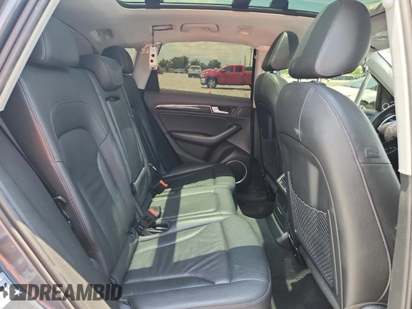 2014 Audi Q5 Premium Plus with VIN WA1LFAFP6EA072452, listed as a Copart auction lot 58823455 with 124,784 mi miles and Non repairable. Bid and sale history available at DreamBid. Image 11.