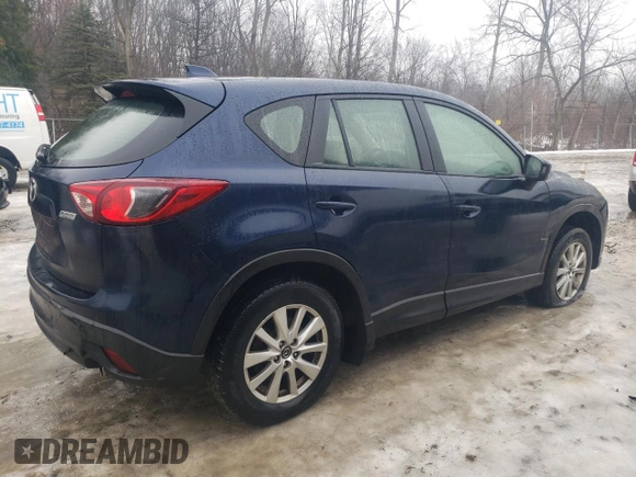 2014 Mazda CX-5 Sport with VIN JM3KE2BE7E0407309, listed as a Copart auction lot 43612455 with 152,510 mi miles and Salvage Title. Bid and sale history available at carsss.com. Image 3.