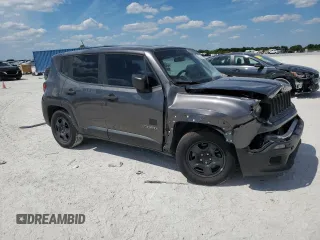 2017 Jeep Renegade Sport with VIN ZACCJAAB3HPG22999, listed as a Copart auction lot 50941785 with 101,303 mi miles and Salvage Title. Bid and sale history available at DreamBid. Image 4.