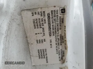 1998 Chevrolet Venture Plus with VIN 1GNDU03E5WD272534, listed as a Copart auction lot 84756484 with 188,523 mi miles and Salvage Title. Bid and sale history available at carsss.com. Image 13.