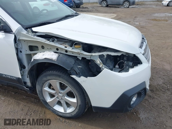 2014 Subaru Outback Limited with VIN 4S4BRBLCXE3313154, listed as a IAAI auction lot 41830358 with 127,652 mi miles and . Bid and sale history available at DreamBid. Image 6.