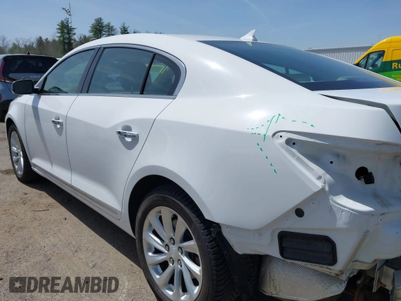 2014 Buick LaCrosse Leather with VIN 1G4GB5G30EF306539, listed as a IAAI auction lot 42133530 with 88,406 mi miles. Bid and sale history available at carsss.com. Image 3.