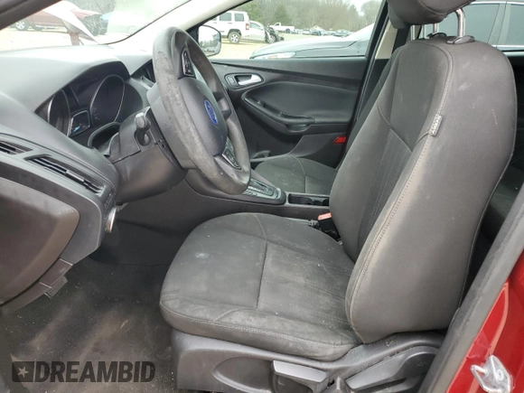 2017 Ford Focus SE with VIN 1FADP3F22HL264053, listed as a Copart auction lot 48172355 with 130,818 mi miles and Salvage Title. Bid and sale history available at DreamBid. Image 7.