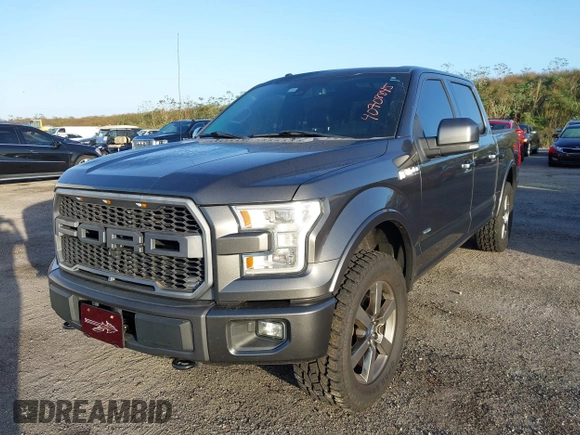 2015 Ford F-150 XLT with VIN 1FTEW1EG2FFC78324, listed as a IAAI auction lot 40708845 with 123,939 mi miles. Bid and sale history available at carsss.com. Image 2.
