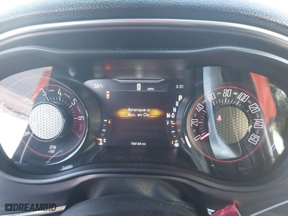 2018 Dodge Challenger GT with VIN 2C3CDZGG4JH255681, listed as a IAAI auction lot 41293951 with 106,164 mi miles. Bid and sale history available at carsss.com. Image 7.