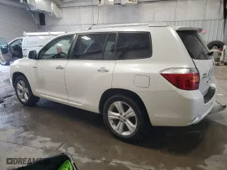 2008 Toyota Highlander Limited with VIN JTEES42A182063407, listed as a Copart auction lot 52200235 with 214,693 mi miles and Clean Title. Bid and sale history available at carsss.com. Image 2.