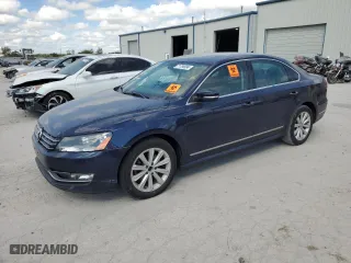 2013 Volkswagen Passat SEL Premium with VIN 1VWCH7A31DC048552, listed as a Copart auction lot 71795994 with 0 mi miles and Salvage Title. Bid and sale history available at carsss.com. Image 1.