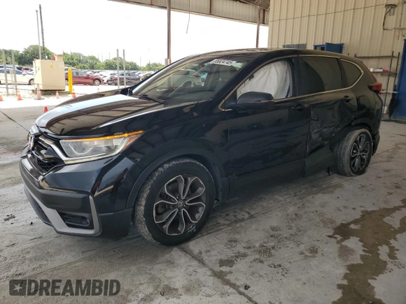 2020 Honda CR-V EX-L z VIN 7FARW1H86LE015750, wystawiony jako Copart lot #55824745 z przebiegiem 103 326 mil mil oraz Szkoda całkowita • Salvage title. Historia ofert i sprzedaży dostępna na DreamBid. Obrazek 1.
