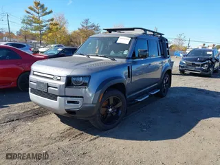 2022 Land Rover Defender S with VIN SALEJ7RX4N2097686, listed as a IAAI auction lot 40668510 with 55,966 mi miles. Bid and sale history available at carsss.com. Image 17.