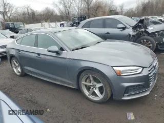 2018 Audi A5 Sportback Premium with VIN WAUDNCF57JA054802, listed as a Copart auction lot 41264124 with 109,449 mi miles. Bid and sale history available at carsss.com. Image 4.