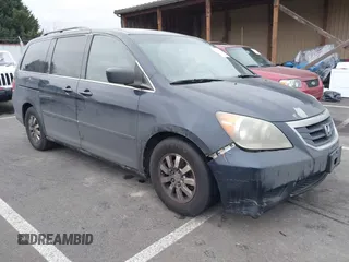 2008 Honda Odyssey EX with VIN 5FNRL38458B023343, listed as a IAAI auction lot 41468712 with 150,199 mi miles. Bid and sale history available at carsss.com. Image 1.