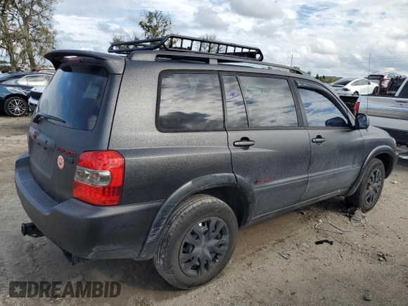 2007 Toyota Highlander Hybrid w/3rd Row with VIN JTEEW21A670048082, listed as a Copart auction lot 73651484 with 268,575 mi miles and Salvage Title. Bid and sale history available at carsss.com. Image 3.