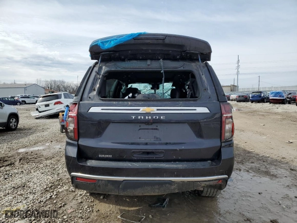 2023 Chevrolet Tahoe High Country with VIN 1GNSKTKTXPR163425, listed as a Copart auction lot 45859835 with 26,672 mi miles and Salvage Title. Bid and sale history available at carsss.com. Image 6.
