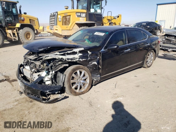 2007 Lexus LS 460 L with VIN JTHGL46FX75011432, listed as a Copart auction lot 42060325 with 137,954 mi miles and Salvage Title. Bid and sale history available at DreamBid. Image 1.