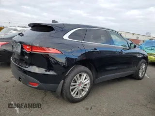2020 Jaguar F-Pace 25t Prestige with VIN SADCK2FX0LA647878, listed as a Copart auction lot 81964404 with 46,720 mi miles and Salvage title. Bid and sale history available at DreamBid. Image 3.