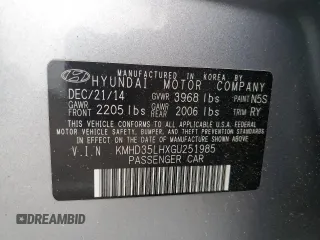 2016 Hyundai Elantra GT with VIN KMHD35LHXGU251985, listed as a Copart auction lot 76418514 with 154,397 mi miles and Salvage Title. Bid and sale history available at carsss.com. Image 12.