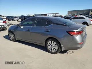 2020 Nissan Sentra S with VIN 3N1AB8BV7LY252007, listed as a Copart auction lot 81673984 with 54,126 mi miles and Salvage Title. Bid and sale history available at carsss.com. Image 2.