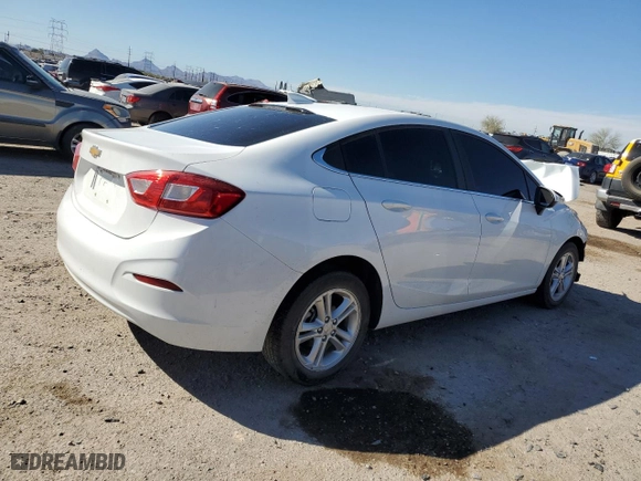 2018 Chevrolet Cruze LT with VIN 1G1BE5SM5J7159136, listed as a Copart auction lot 46304265 with 0 mi miles and Salvage Title. Bid and sale history available at carsss.com. Image 3.