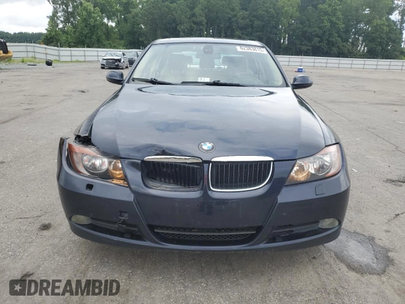 2006 BMW 3 Series 325i with VIN WBAVB135X6PT23238, listed as a Copart auction lot 62383815 with 274,464 mi miles and Salvage title. Bid and sale history available at DreamBid. Image 5.