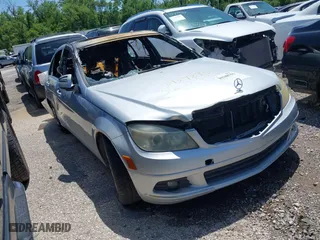 2008 Mercedes-Benz C-Class 3.0L Sport with VIN WDDGF54X68R006240, listed as a IAAI auction lot 39348755 with 1 mi miles. Bid and sale history available at carsss.com. Image 1.