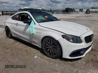 2019 Mercedes-Benz C 63 S AMG z VIN WDDWJ8HB1KF899291, wystawiony jako Copart lot #70641174 z przebiegiem Nie podano mil oraz Nie do naprawy • Non repairable. Historia ofert i sprzedaży dostępna na DreamBid. Obrazek 4.