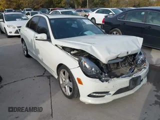 2011 Mercedes-Benz C-Class C 300 Sport with VIN WDDGF5EB1BR134640, listed as a IAAI auction lot 41035827 with 236,814 mi miles. Bid and sale history available at carsss.com. Image 1.