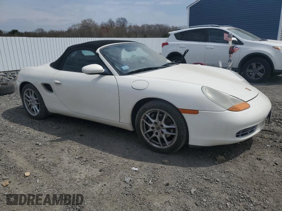 2000 Porsche Boxster z VIN WP0CA2983YU620313, wystawiony jako Copart lot #54605995 z przebiegiem 134 807 mil mil oraz Tytuł czysty. Historia ofert i sprzedaży dostępna na DreamBid. Obrazek 4.