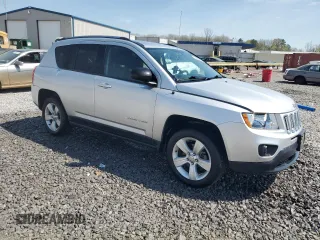 2013 Jeep Compass Sport with VIN 1C4NJDBB9DD225511, listed as a Copart auction lot 50926175 with 89,499 mi miles and Salvage Title. Bid and sale history available at carsss.com. Image 4.