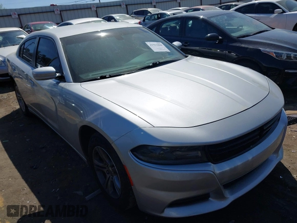 2019 Dodge Charger SXT with VIN 2C3CDXBG0KH572645, listed as a IAAI auction lot 41911868 with 119,024 mi miles. Bid and sale history available at carsss.com. Image 1.