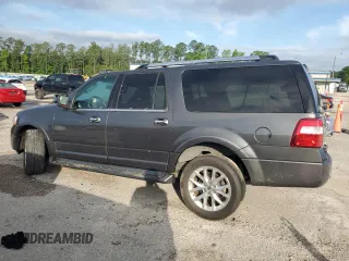2017 Ford Expedition Max Limited с VIN 1FMJK1KT6HEA60970, выставлен на аукционе Copart как лот 56004965 с пробегом 132 137 миль миль и Списание • Salvage title. История ставок и продаж доступна на DreamBid. Изображение 2.