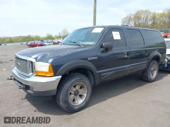 2000 Ford Excursion XLT with VIN 1FMNU41S4YED77720, listed as a IAAI auction lot 42134089 with 116,199 mi miles and . Bid and sale history available at DreamBid. Image 2.