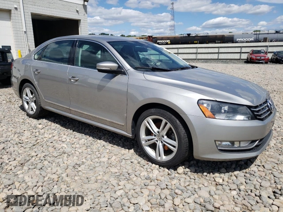 2014 Volkswagen Passat SEL Premium z VIN 1VWCN7A37EC048162, wystawiony jako Copart lot #55351735 z przebiegiem 110 549 mil mil oraz Czysty tytuł • Clean title. Historia ofert i sprzedaży dostępna na DreamBid. Obrazek 4.
