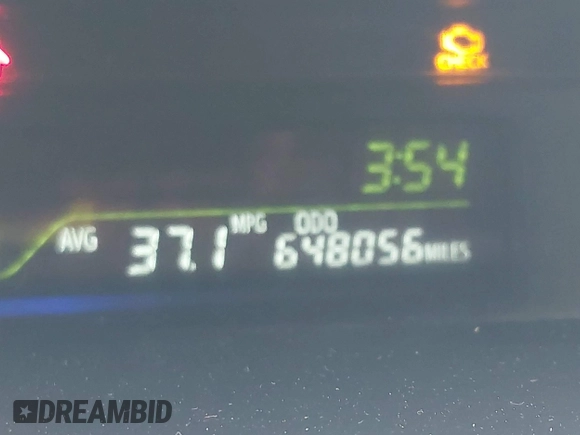 2013 Toyota Prius Two with VIN JTDZN3EU6D3286981, listed as a IAAI auction lot 42010871 with 648,056 mi miles and . Bid and sale history available at carsss.com. Image 15.