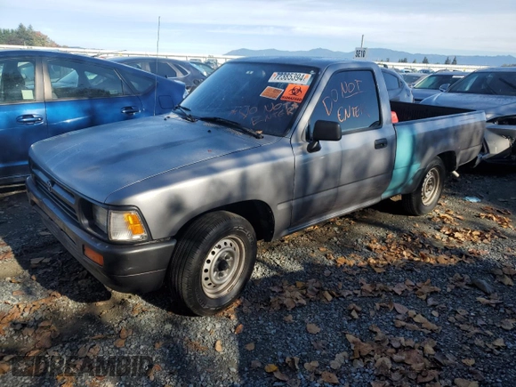 1993 Toyota 2WD Pickups with VIN 4TARN81A8PZ061273, listed as a Copart auction lot 72385394 with 139,707 mi miles and Salvage Title. Bid and sale history available at carsss.com. Image 1.